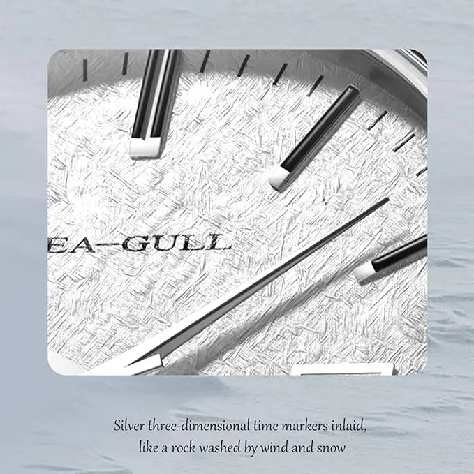 Glacier Texture Dial | Calendar | Business | 40mm Sea-Gull
