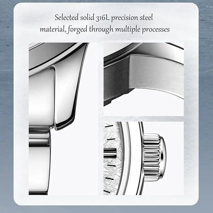 Glacier Texture Dial | Calendar | Business | 40mm Sea-Gull