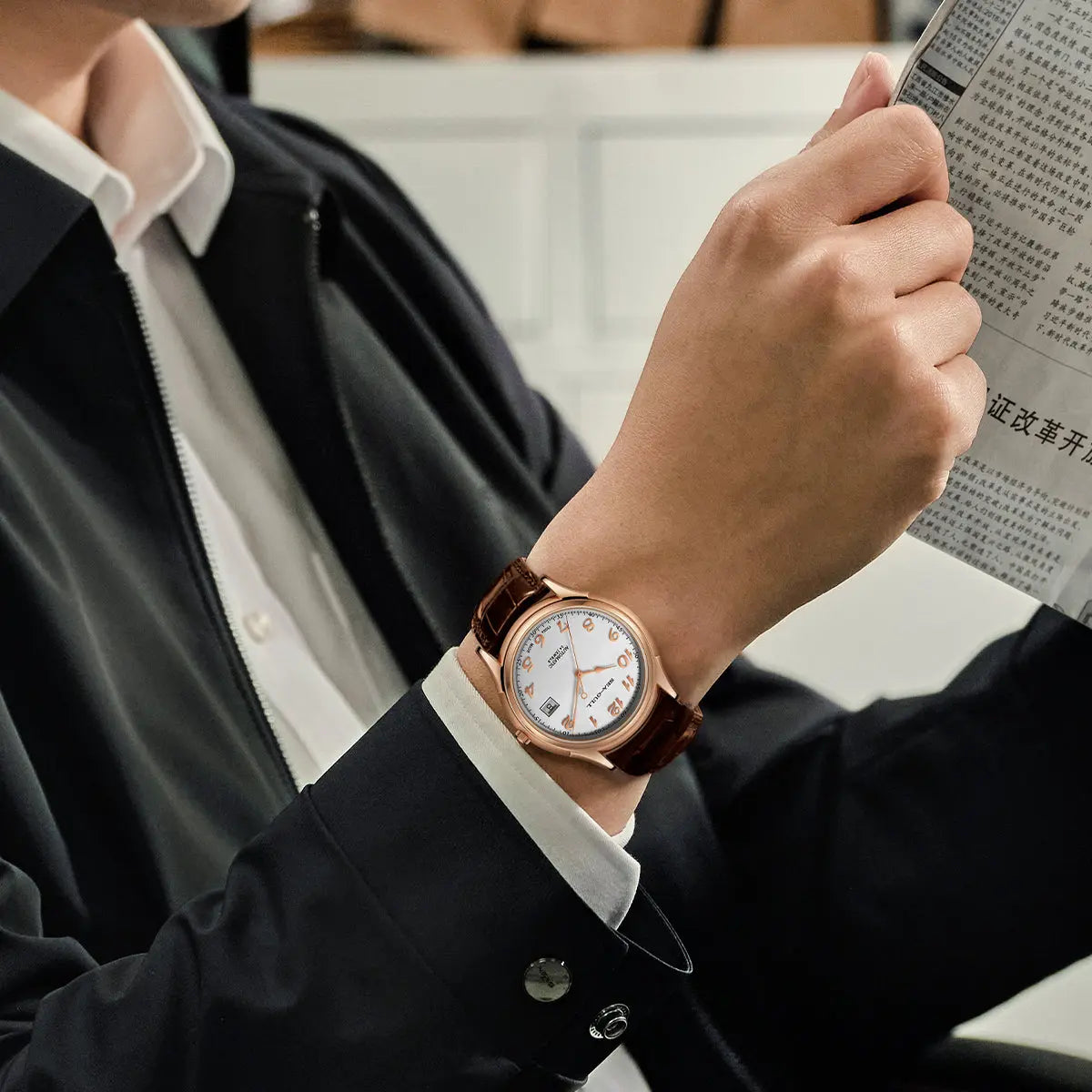 Ultra-Thin | Business | Calendar | 39mm Sea-Gull