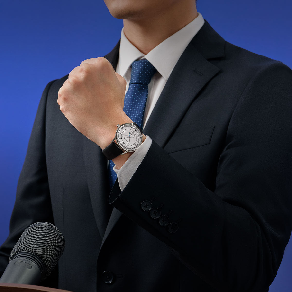 Vintage | Calendar | Roman Markers | Business | 41mm Sea-Gull