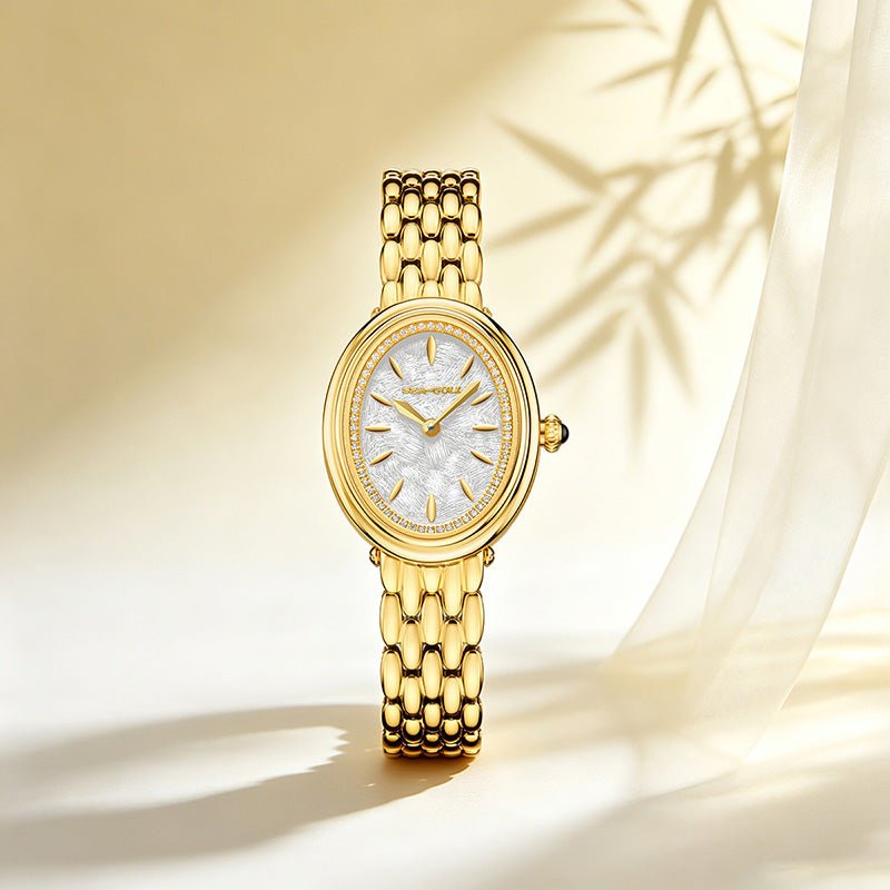 18K Gold Zircon-set | Automatic | Women's Watch | 25mm - Sea-Gull Watch Official Store