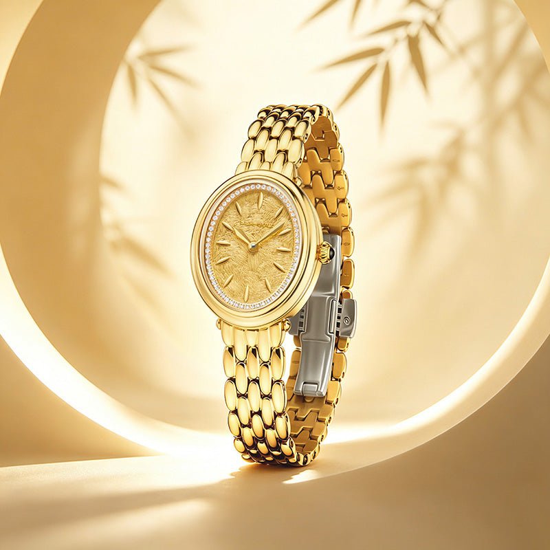 18K Gold Zircon-set | Automatic | Women's Watch | 25mm - Sea-Gull Watch Official Store