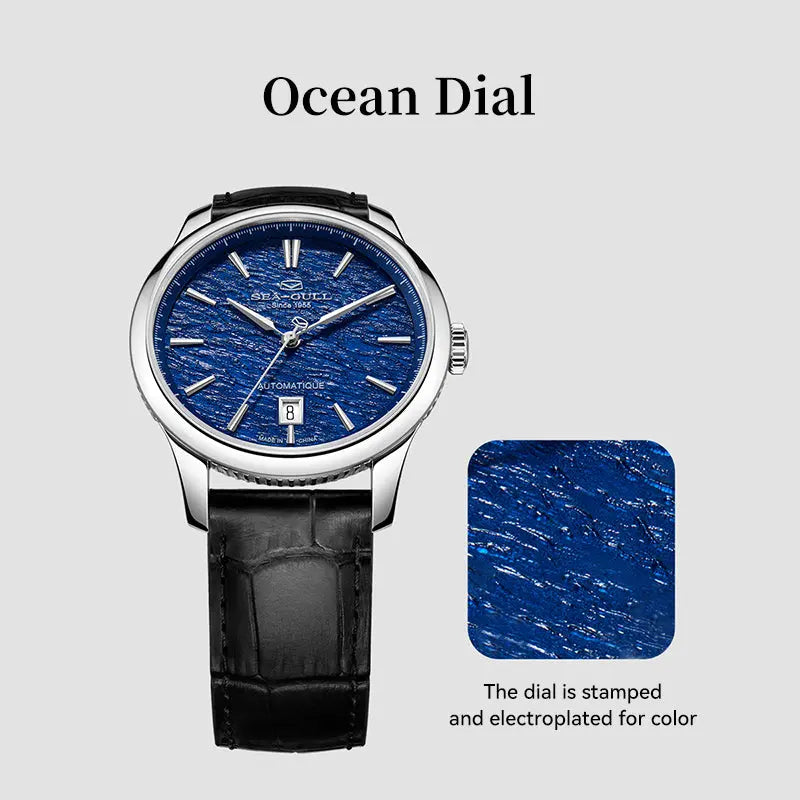 Extraordinary Series | Snowflake Dial | Calendar | 40mm Sea-Gull