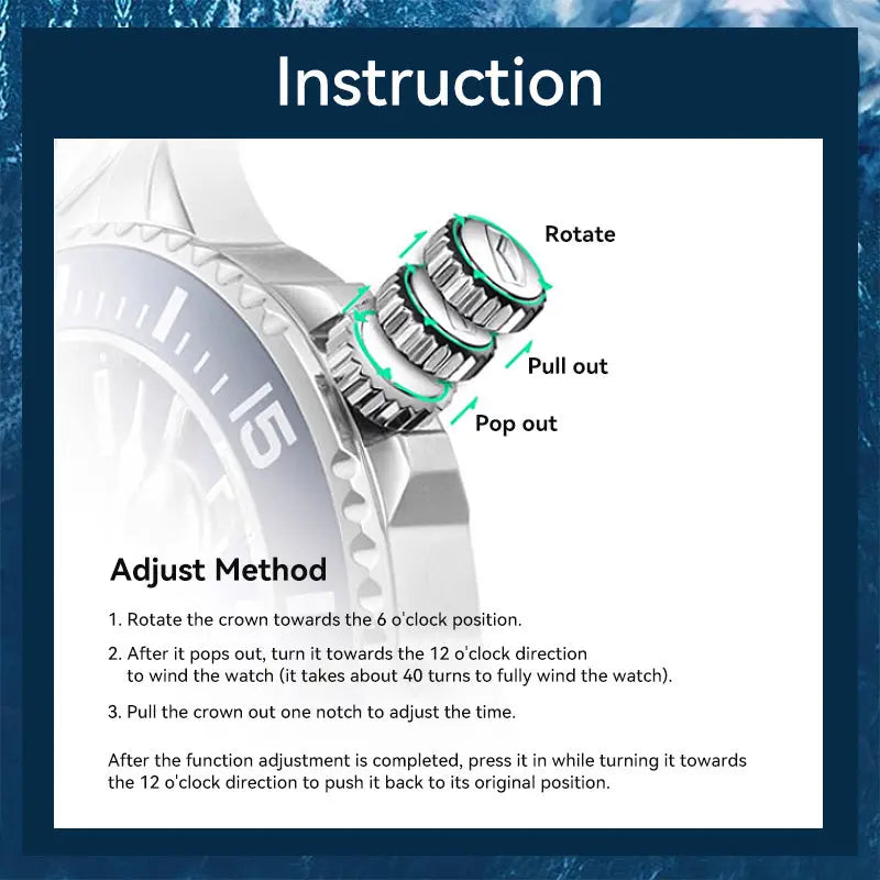 Ocean Series | 200M Waterproof | Dive Watch | 44mm Sea-Gull