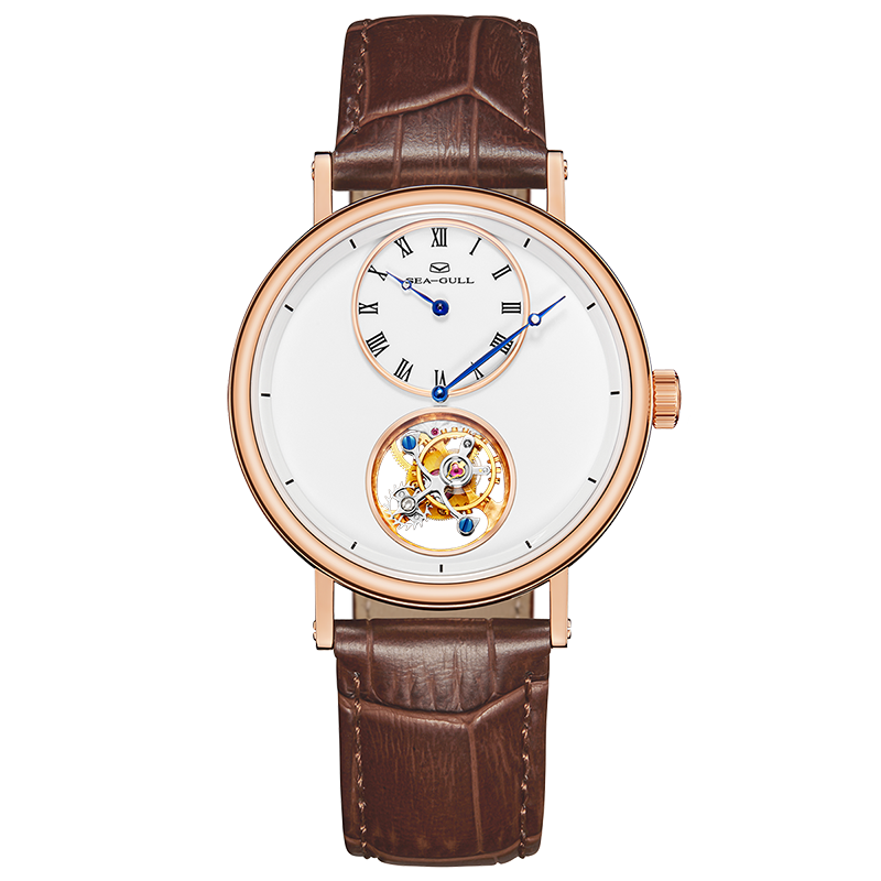 Tourbillon excentrique | Cadran émaillé | Disposition régulateur | 39mm