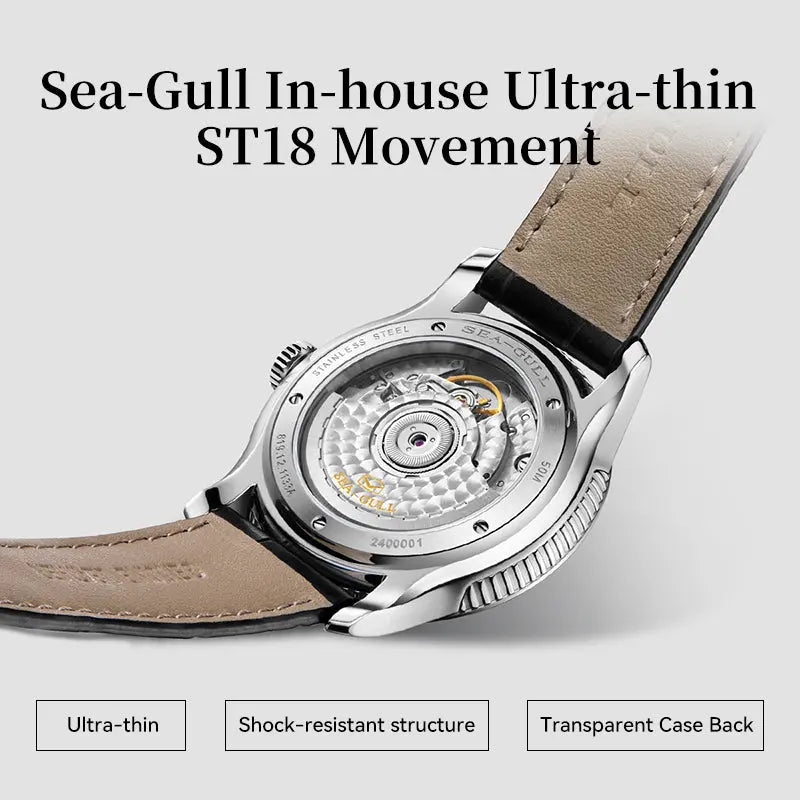 Extraordinary Series | Snowflake Dial | Calendar | 40mm Sea-Gull