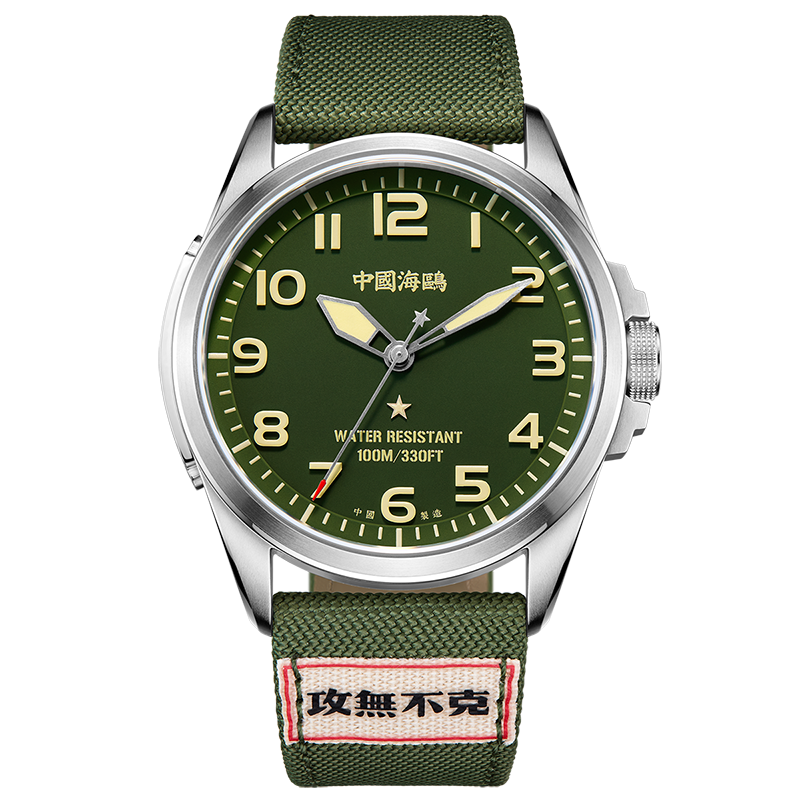 Reissue | Camouflage Dial | Military Watch | Vintage | Luminous | 43mm