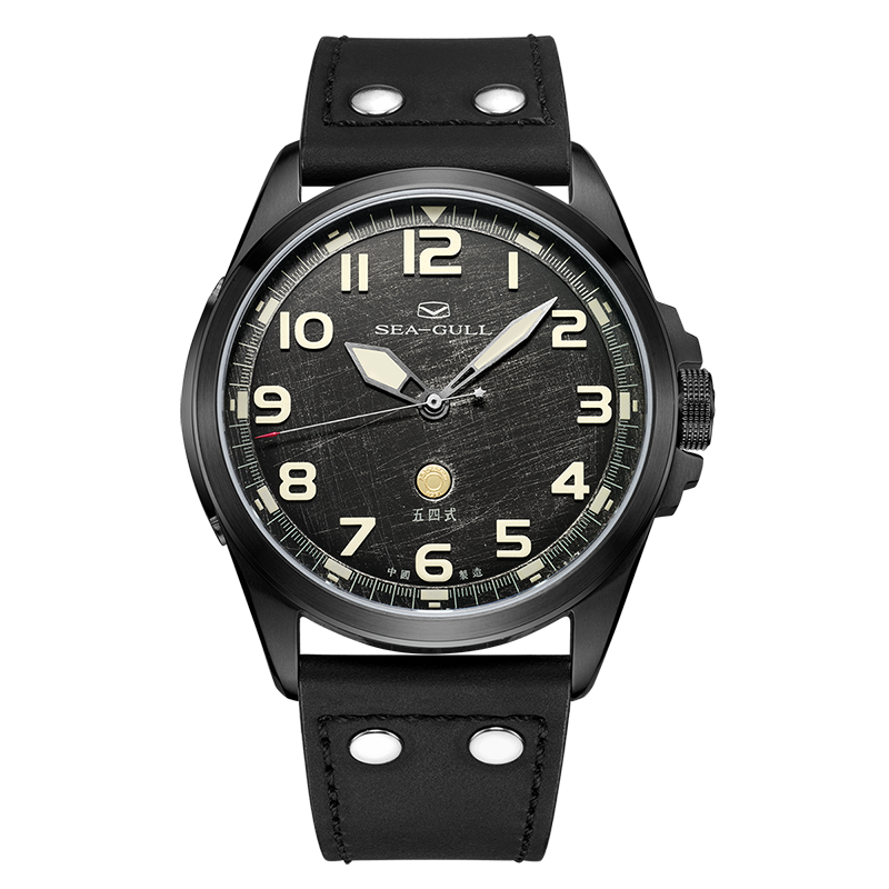 Vintage | Orologio Militare | Luminoso | 100m Impermeabile | Pilota | 43mm