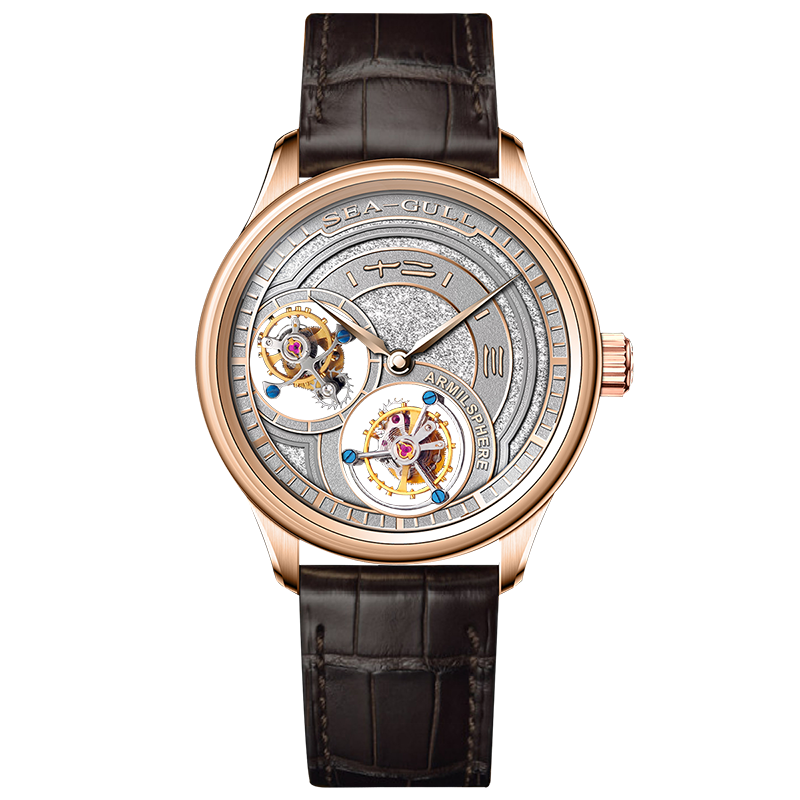 Double Tourbillon | Armillary | Vintage | 43mm Sea-Gull