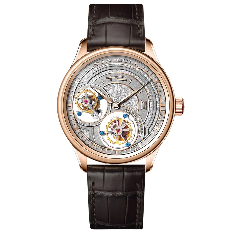 Double Tourbillon | Armillary | Vintage | 43mm Sea-Gull