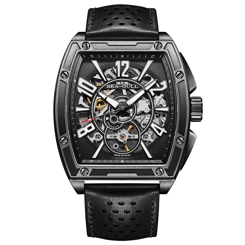 Serie Street Overlord | Tonneau | Scheletrato completo | 42mm Sea-Gull