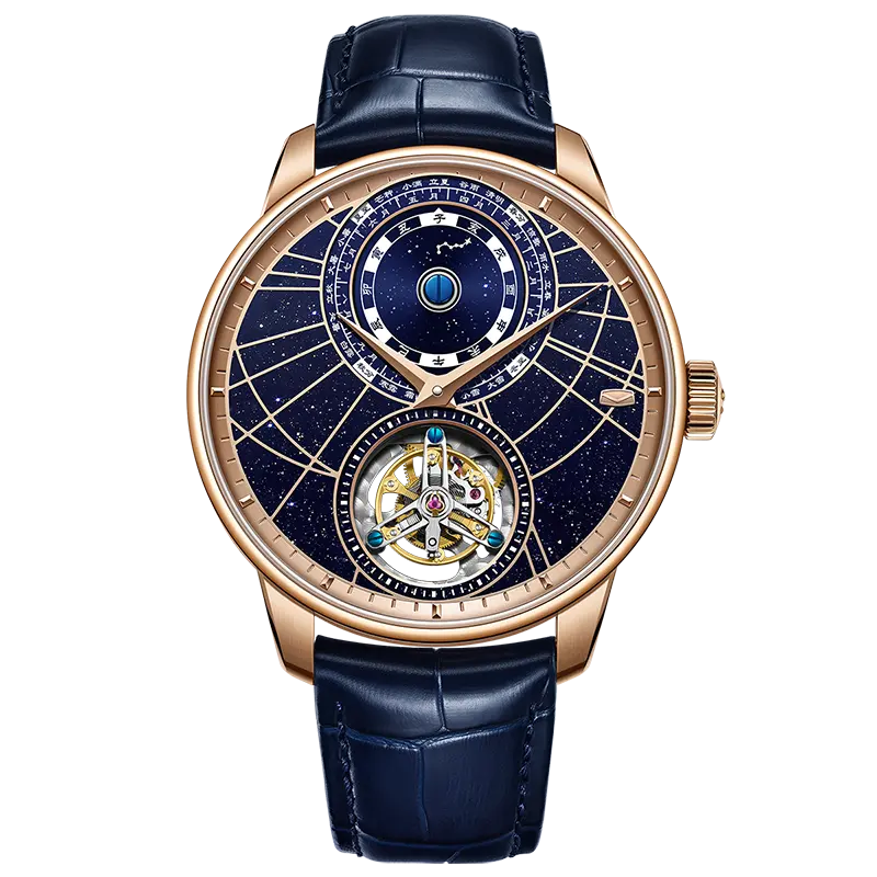 Tourbillon | Starry Sky Dial | Chinese Astronomical Calendar | 43mm Sea-Gull