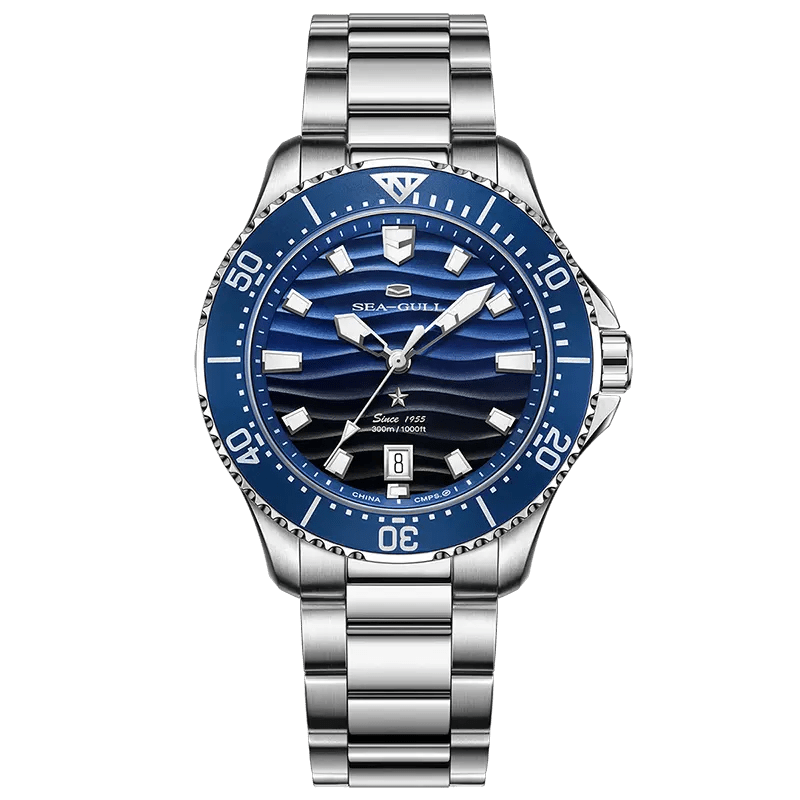 Ocean Series | 300M防水 | ダイブ | ルミナス | カレンダー | 41mm Sea-Gull