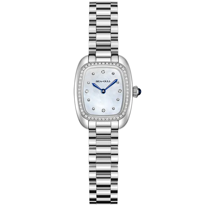 Time for Her Series | Mocha Retro | Quartz Movement | Square | 30mm Sea-Gull