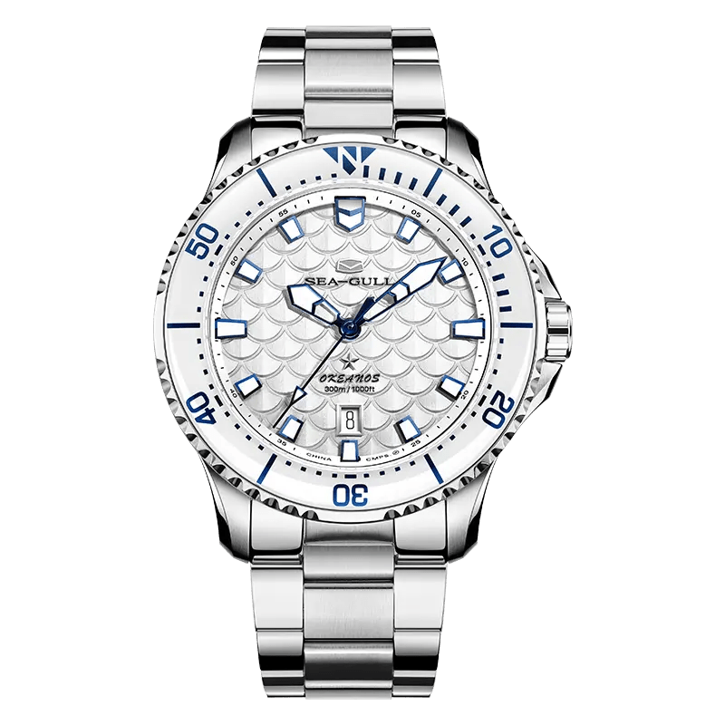 Ocean Series | Dragon Kings of the Four Seas | Dive | Dual Strap | 44mm - Sea-Gull Watch Official Store