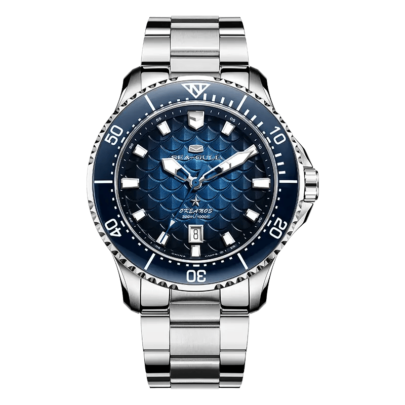 Ocean Series | Dragon Kings of the Four Seas | Dive | Dual Strap | 44mm - Sea-Gull Watch Official Store