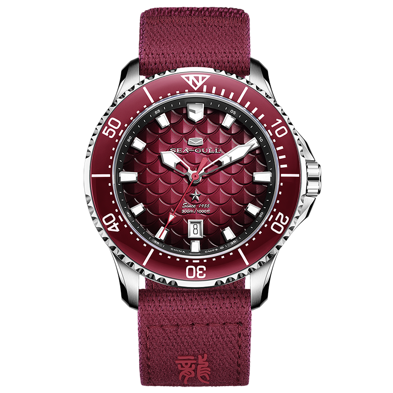 Série Océan | Rois Dragons des Quatre Mers | Plongée | Double Sangle | 44mm