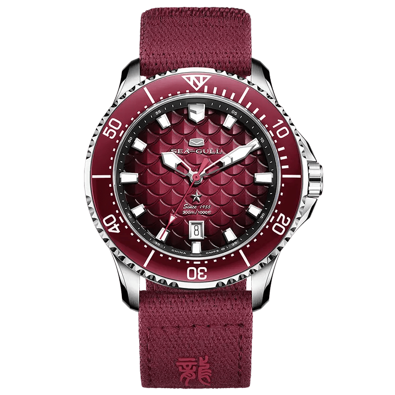 Ocean Series | Dragon Kings of the Four Seas | Dive | Dual Strap | 44mm - Sea-Gull Watch Official Store