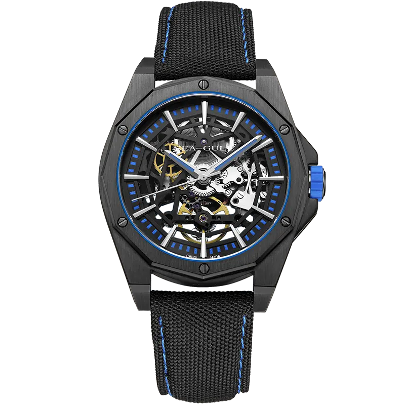 Straßenoberhaupt-Serie | Voller Skelett | Leuchtend | 43mm