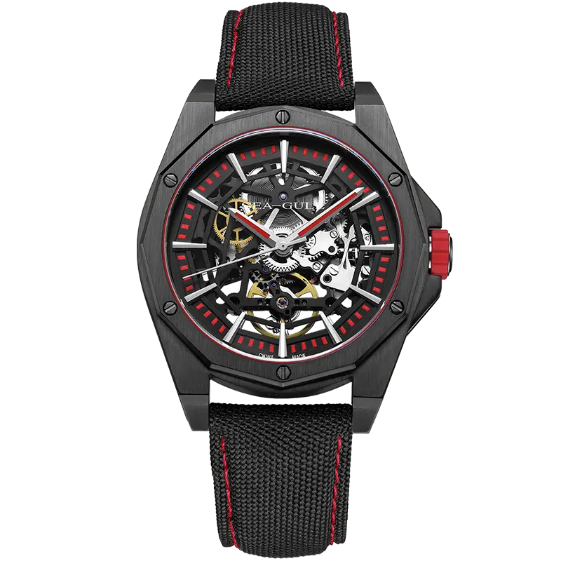 Straßenoberhaupt-Serie | Voller Skelett | Leuchtend | 43mm