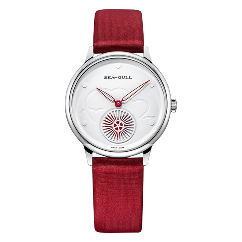 Elegant | Heart-shaped Sub-dial | 34mm Sea-Gull