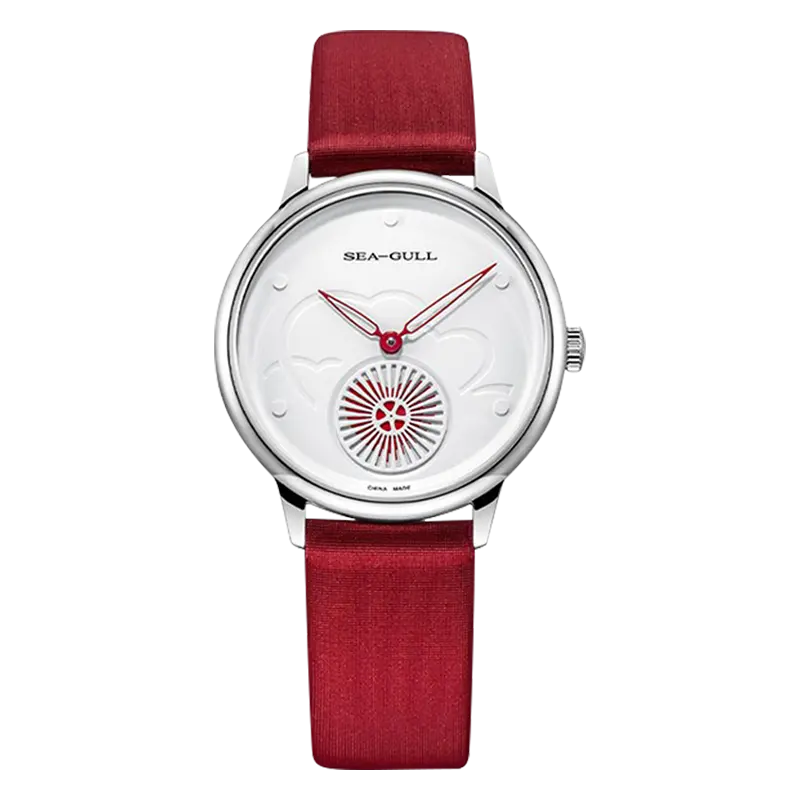 Elegant | Heart-shaped Sub-dial | 34mm Sea-Gull