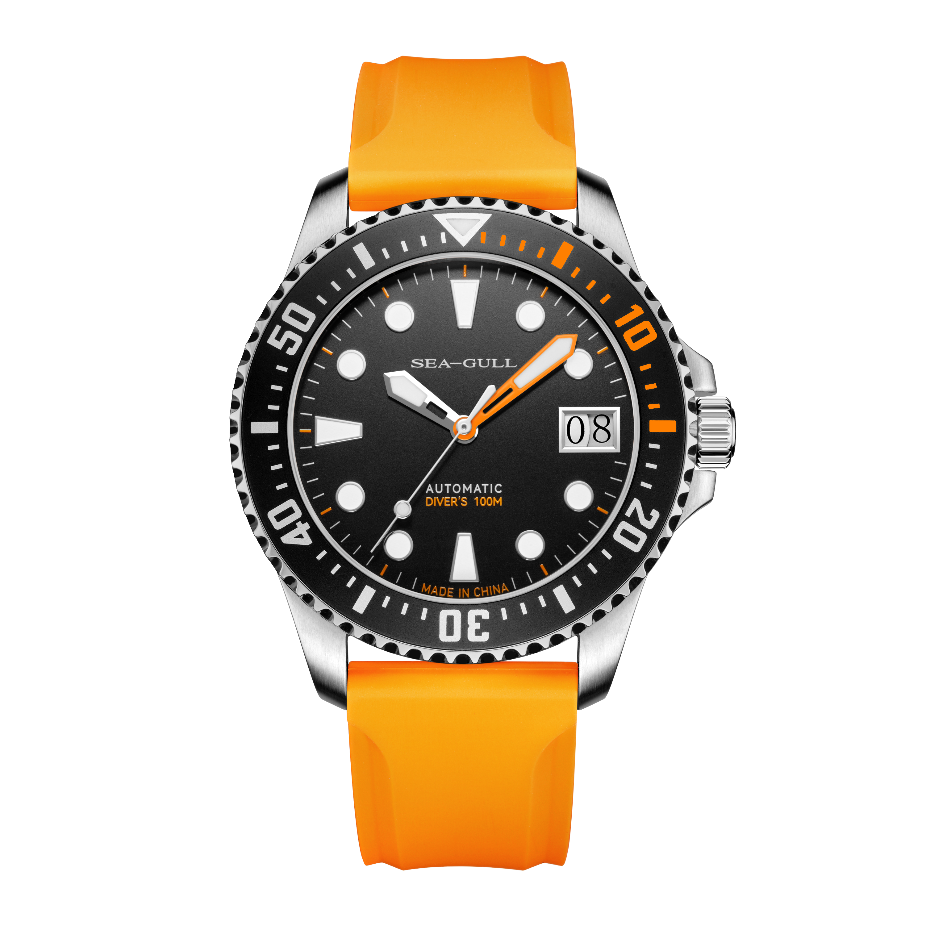 Ocean Series | 100m Waterproof | Colorful Markers | 44mm Sea-Gull