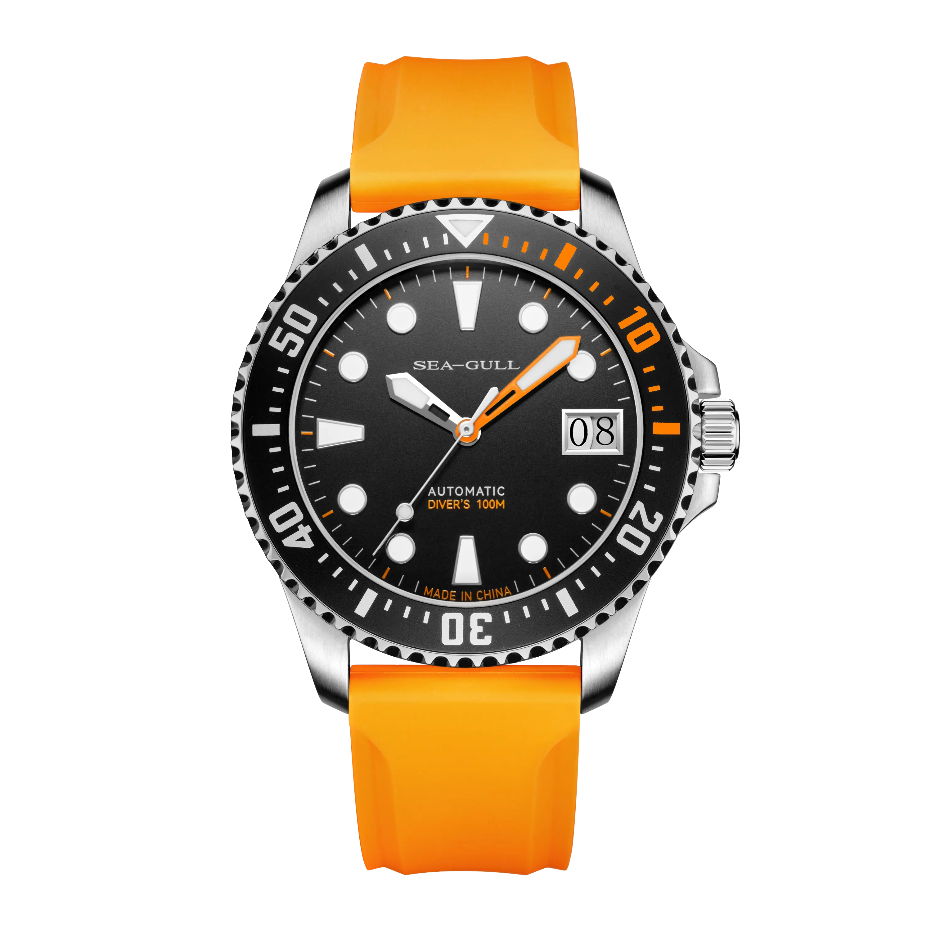 Ocean Series | 100m Waterproof | Colorful Markers | 44mm Sea-Gull