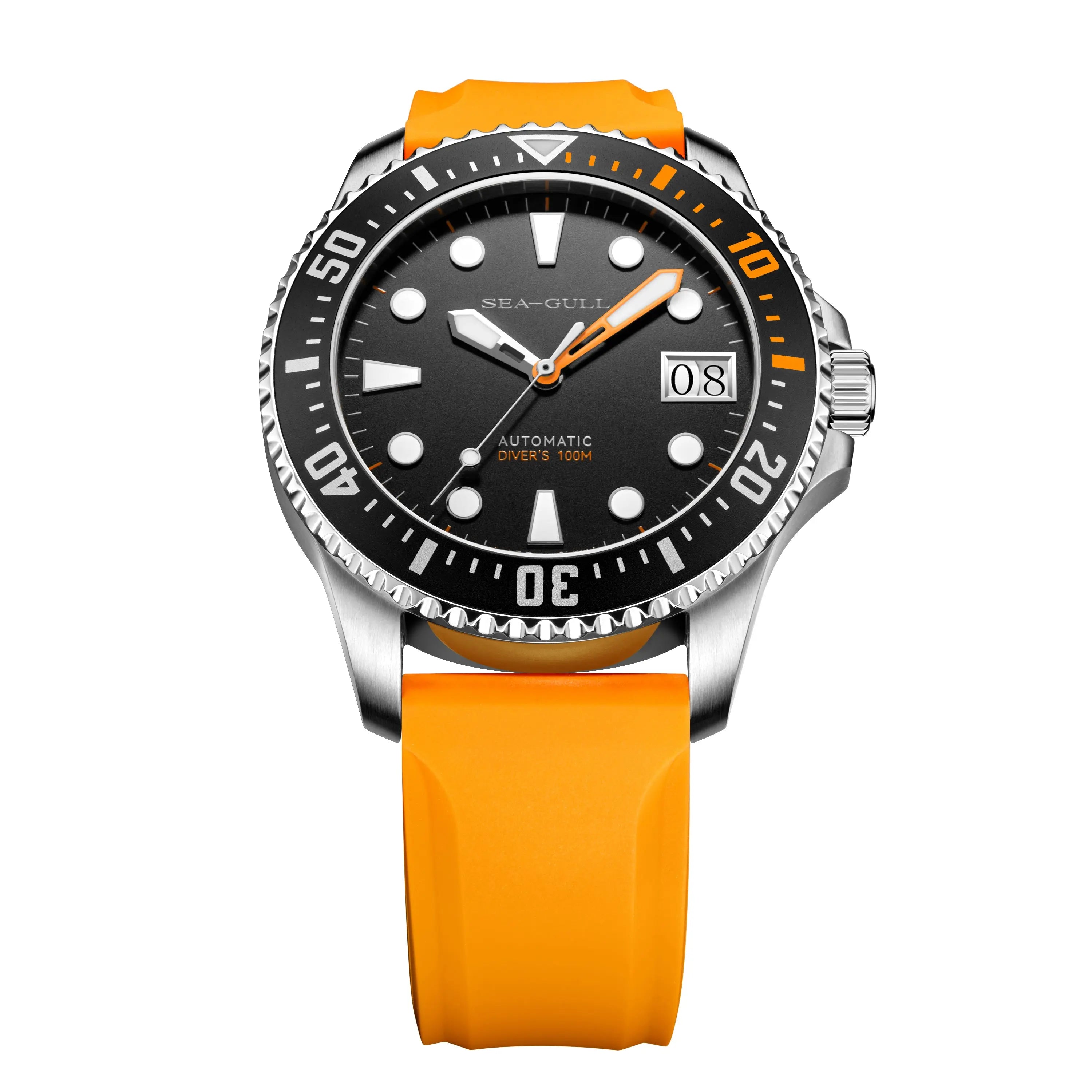 Ocean Series | 100m Waterproof | Colorful Markers | 44mm Sea-Gull