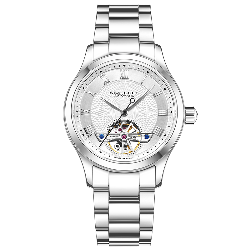 Flywheel | Guilloché Dial | Roman Numeral | 39mm Sea-Gull Watch Official Store