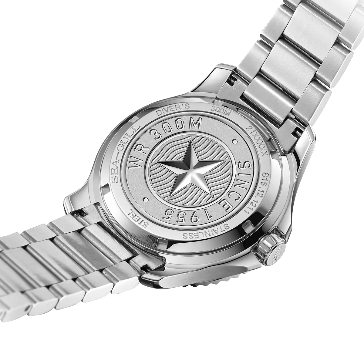 Ocean Series | Mother-of-Pearl Dial | Luminous | 300m Waterproof | 40mm Sea-Gull