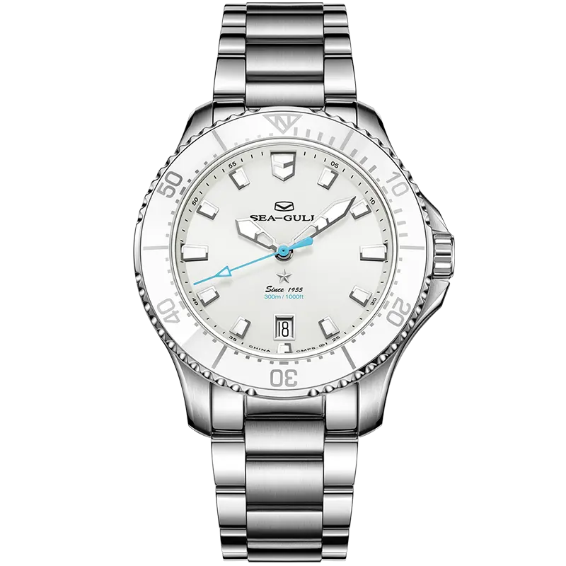 Ocean Series | Mother-of-Pearl Dial | Luminous | 300m Waterproof | 40mm Sea-Gull