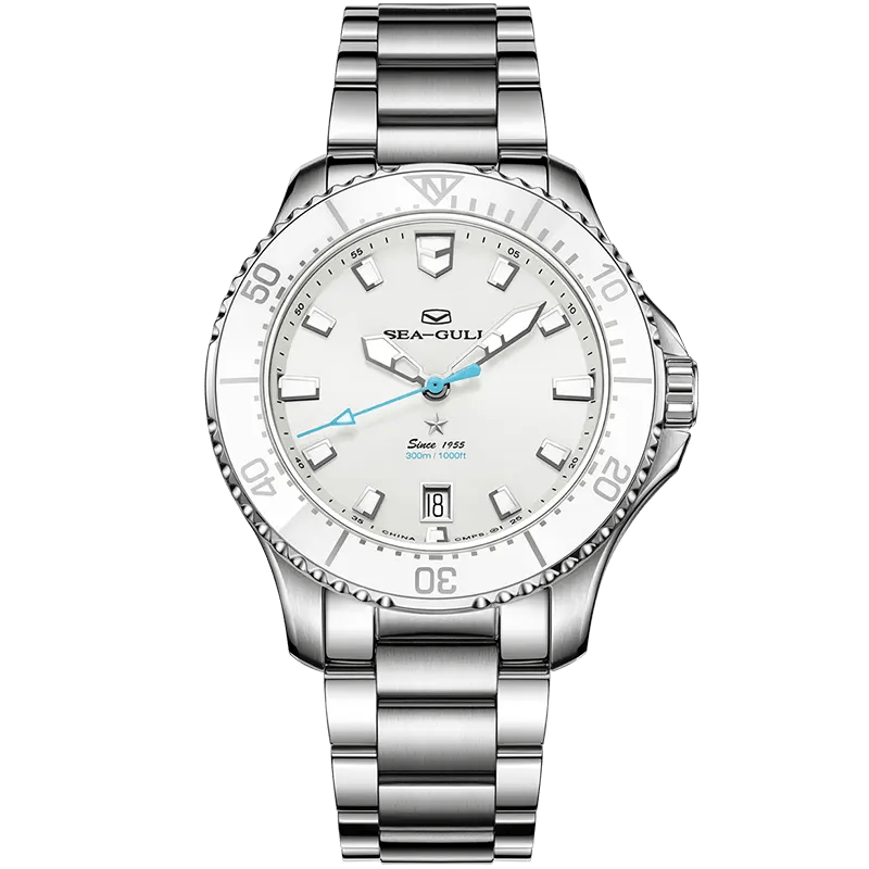 Ocean Series | Mother-of-Pearl Dial | Luminous | 300m Waterproof | 40mm - Sea-Gull Watch Official Store