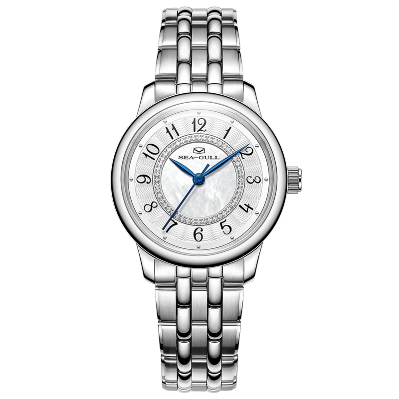 Concentric Diamond Dial | Automatic Dress Watch | Women's Watch | 32mm - Sea-Gull Watch Official Store