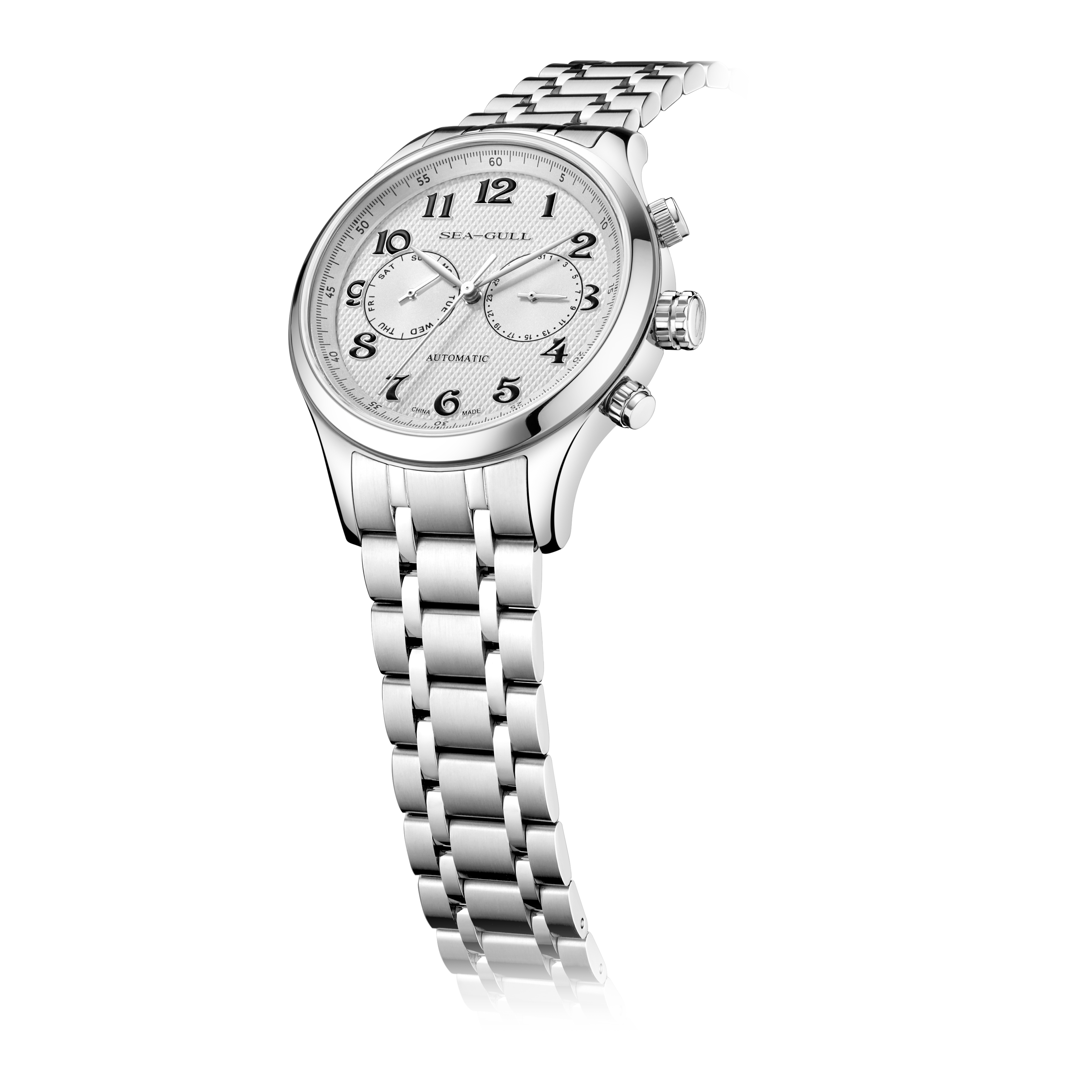 Geschäft | Vollständiger Kalender | Unterziffernblatt | 41mm