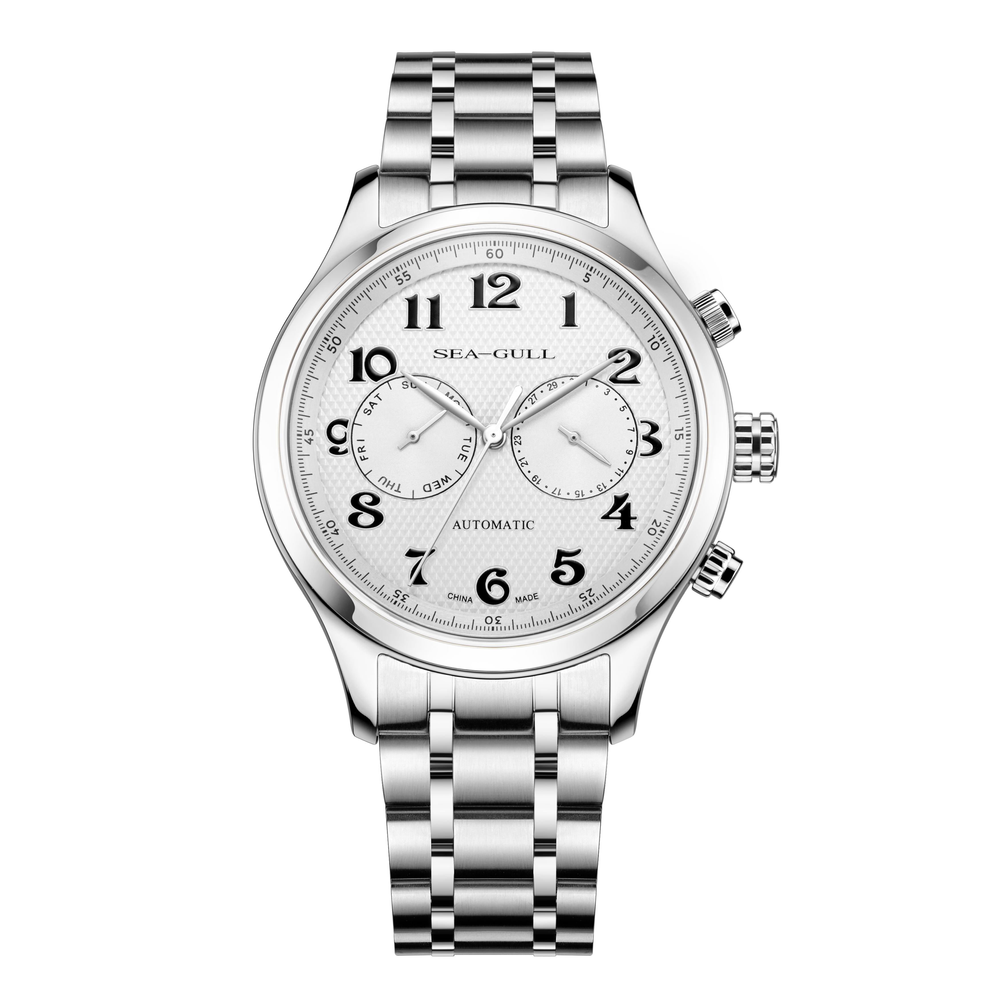 Geschäft | Vollständiger Kalender | Unterziffernblatt | 41mm