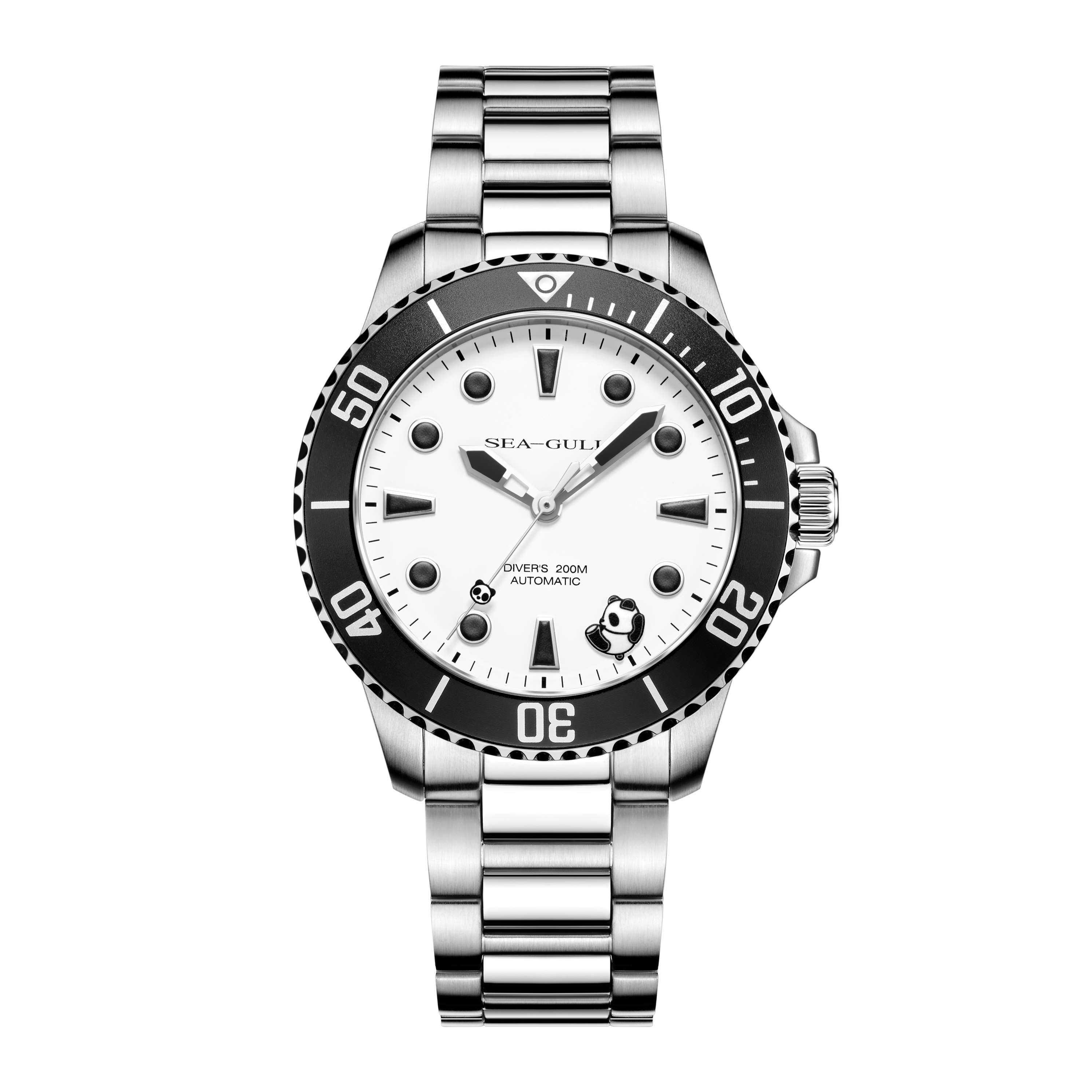 Dive | Rolling Panda | 200m Waterproof | 41mm Sea-Gull