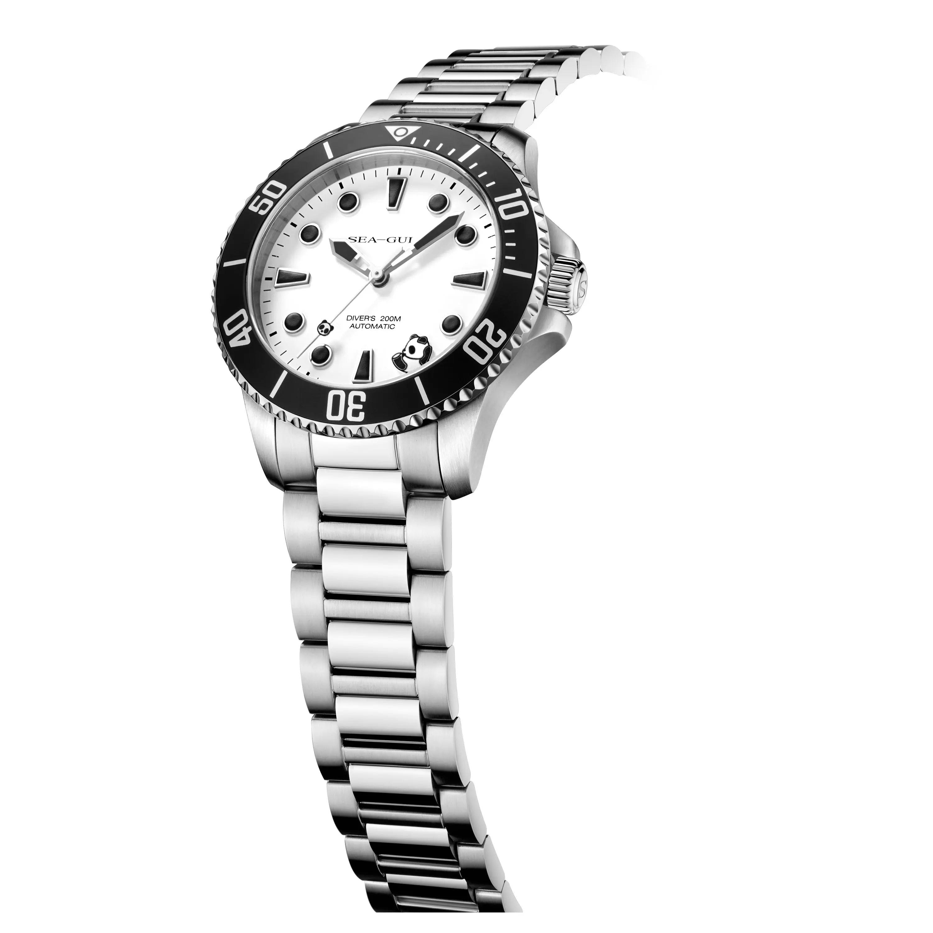 Dive | Rolling Panda | 200m Waterproof | 41mm Sea-Gull