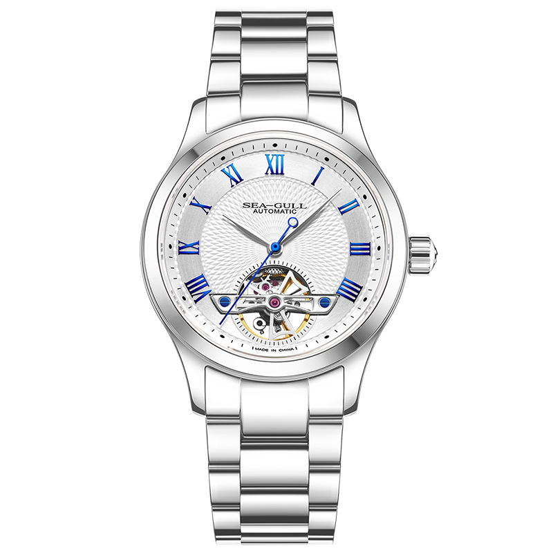 Flywheel | Guilloché Dial | Roman Numeral | 39mm Sea-Gull Watch Official Store