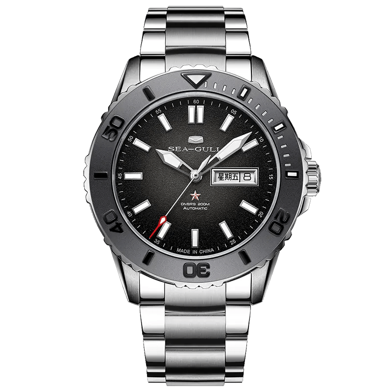 Ocean Series | Ceramic Bezel | Dual Calendar | 200m Waterproof | 44mm - Sea-Gull Watch Official Store