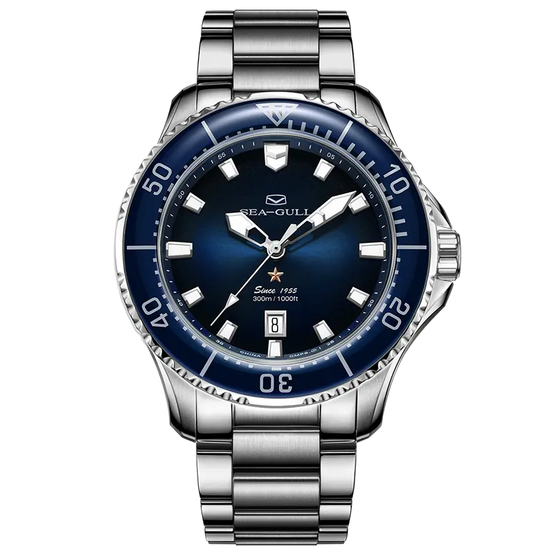 Dive | Ocean Series | 300M Waterproof | Luminous | Calendar | 44mm Sea-Gull