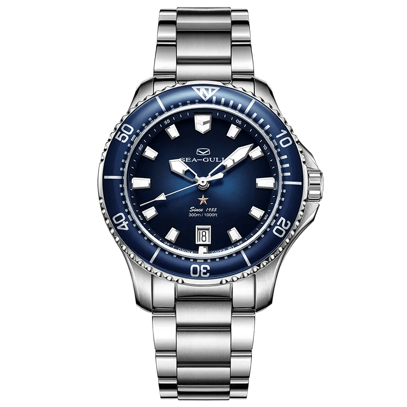 Ocean Series PRO | 300M防水 | ダイビング | 蓄光 | カレンダー | 41mm Sea-Gull
