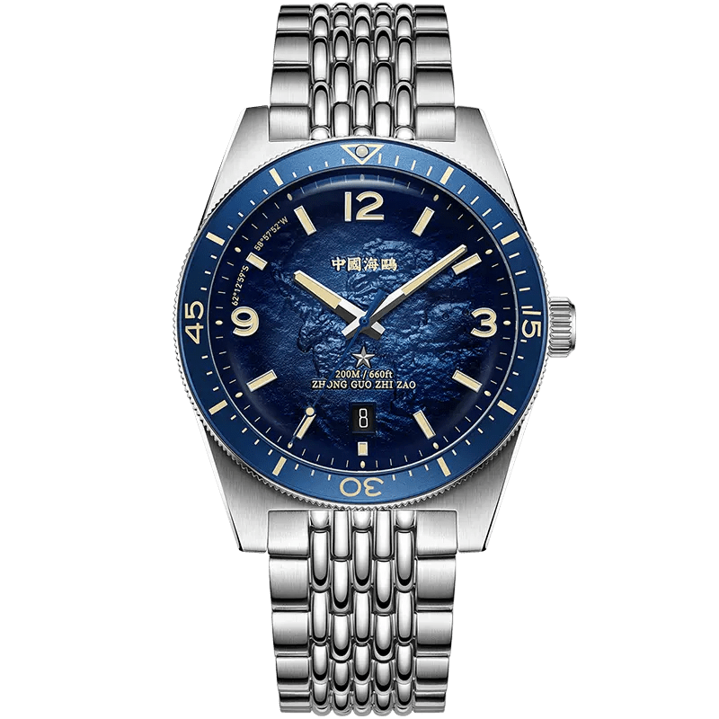 sea-gull-antarctic-expedition-calendar-luminous-dive-watch-1064a-シルバー-ステンレススチール-機械式腕時計-ブルーダイヤル