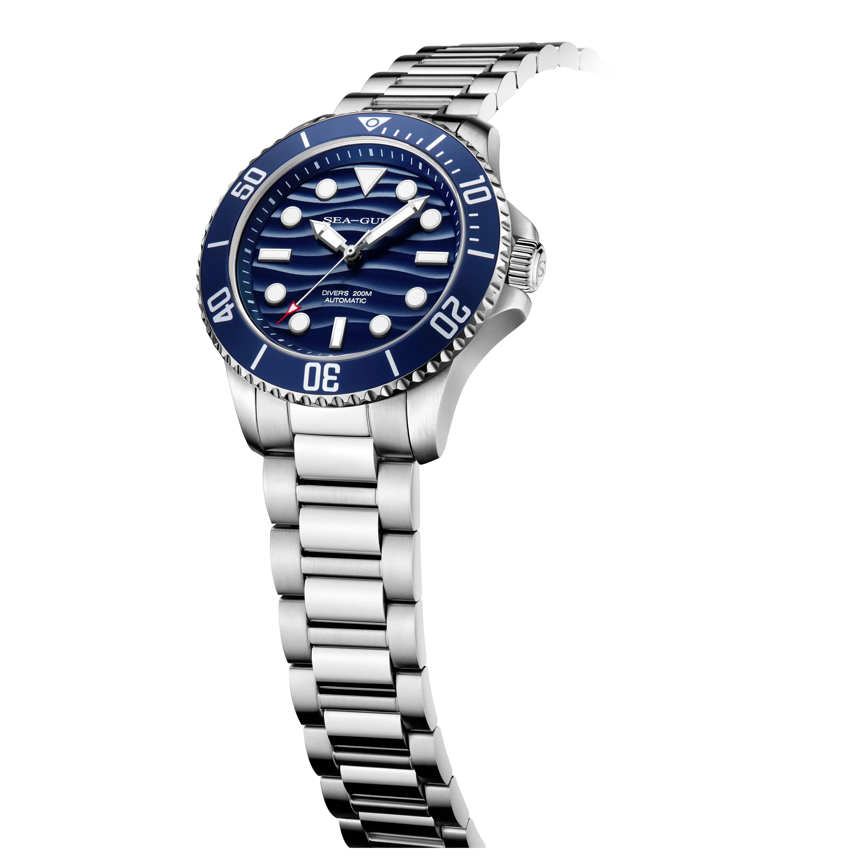 Ocean Series | 200m Waterproof | Luminous | Dive | 41mm Sea-Gull