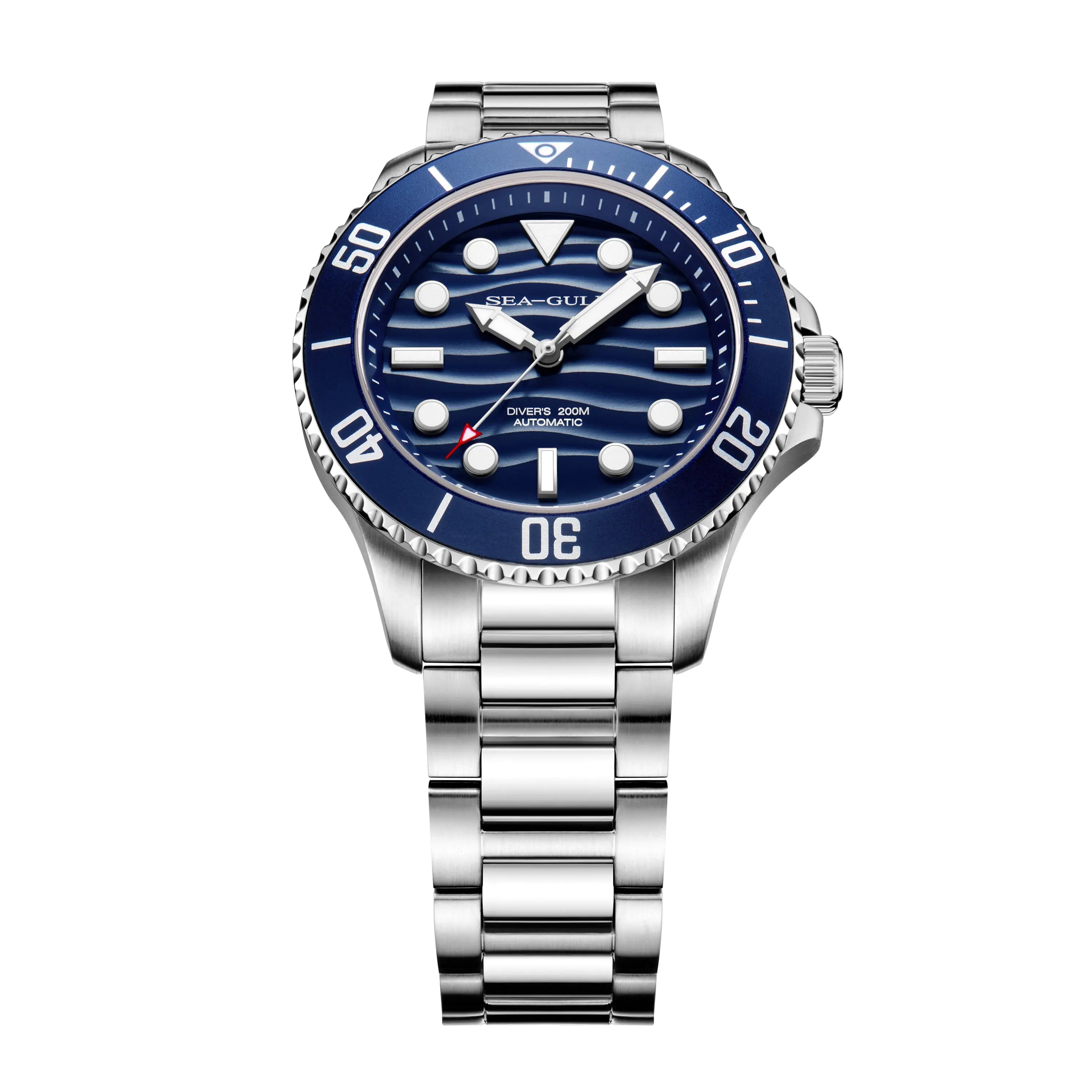 Ocean Series | 200m Waterproof | Luminous | Dive | 41mm Sea-Gull