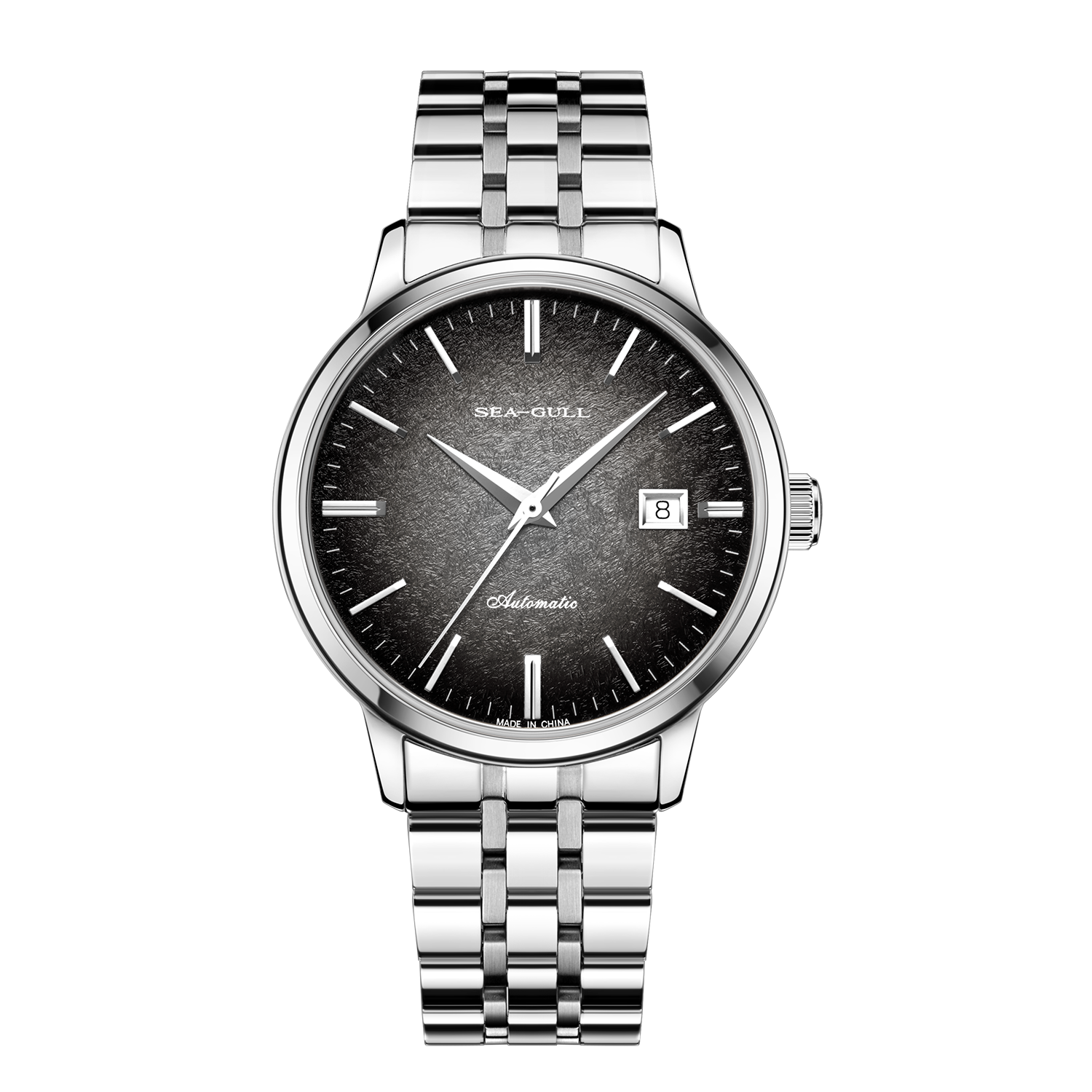 Gradient Dial | Business | Minimalist | Calendar | 40mm Sea-Gull