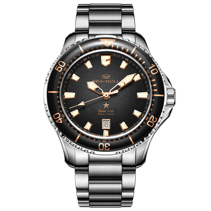ダイブ | オーシャンシリーズ | 300M防水 | 輝く | カレンダー | 44mm