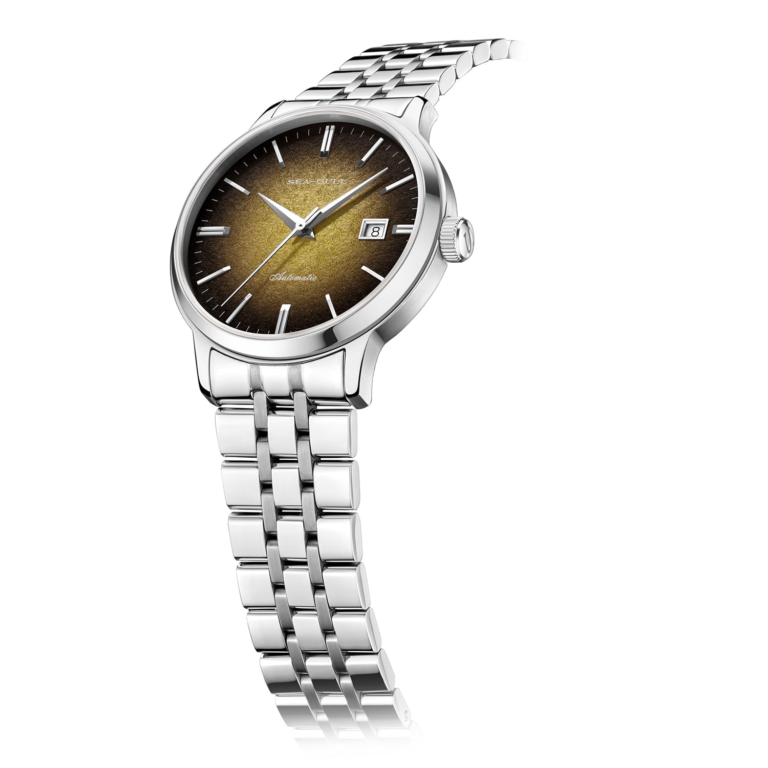 Gradient Dial | Business | Minimalist | Calendar | 40mm Sea-Gull