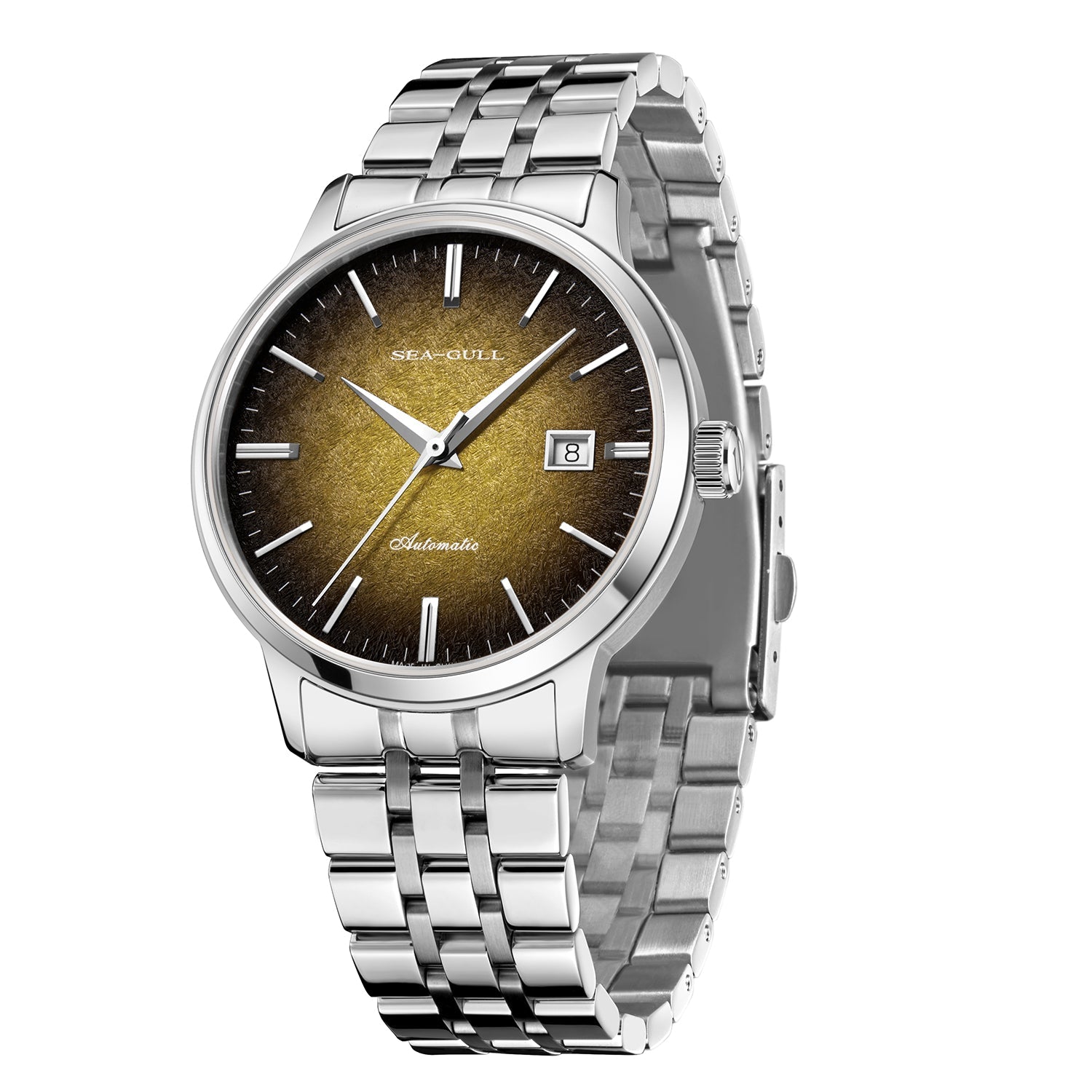 Gradient Dial | Business | Minimalist | Calendar | 40mm Sea-Gull