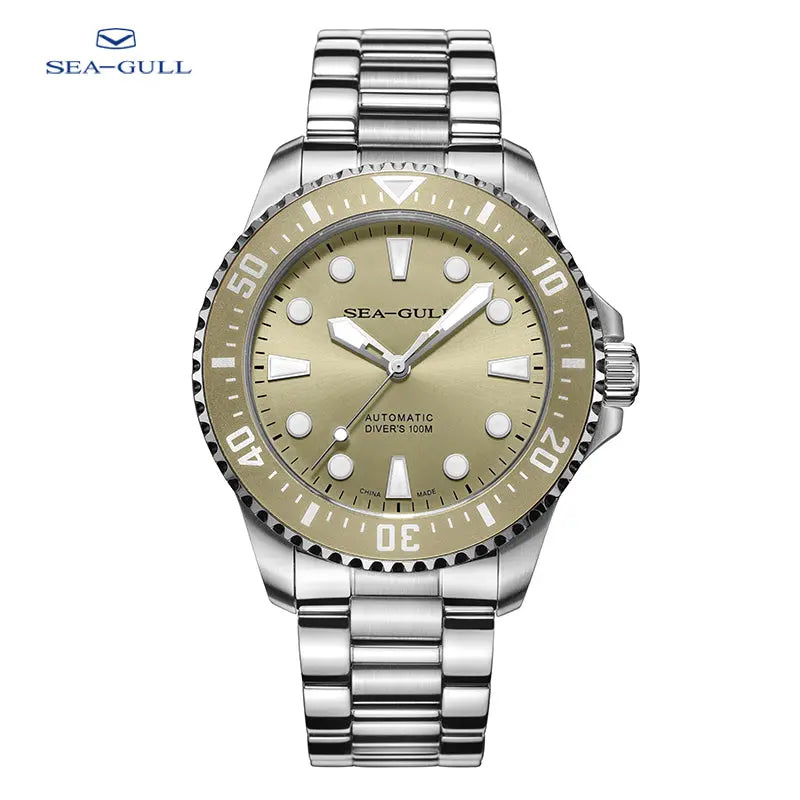 Ocean Series | 100M Waterproof | Dive | Luminous | 44mm Sea-Gull